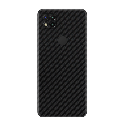 Carbon Fiber Black Skin for Redmi 9c