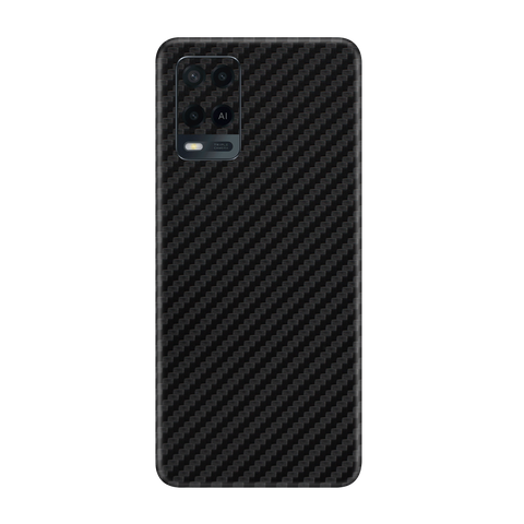 Carbon Fiber Black Skin for Oppo A54