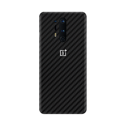 Carbon Fiber Black Skin for OnePlus 8 Pro