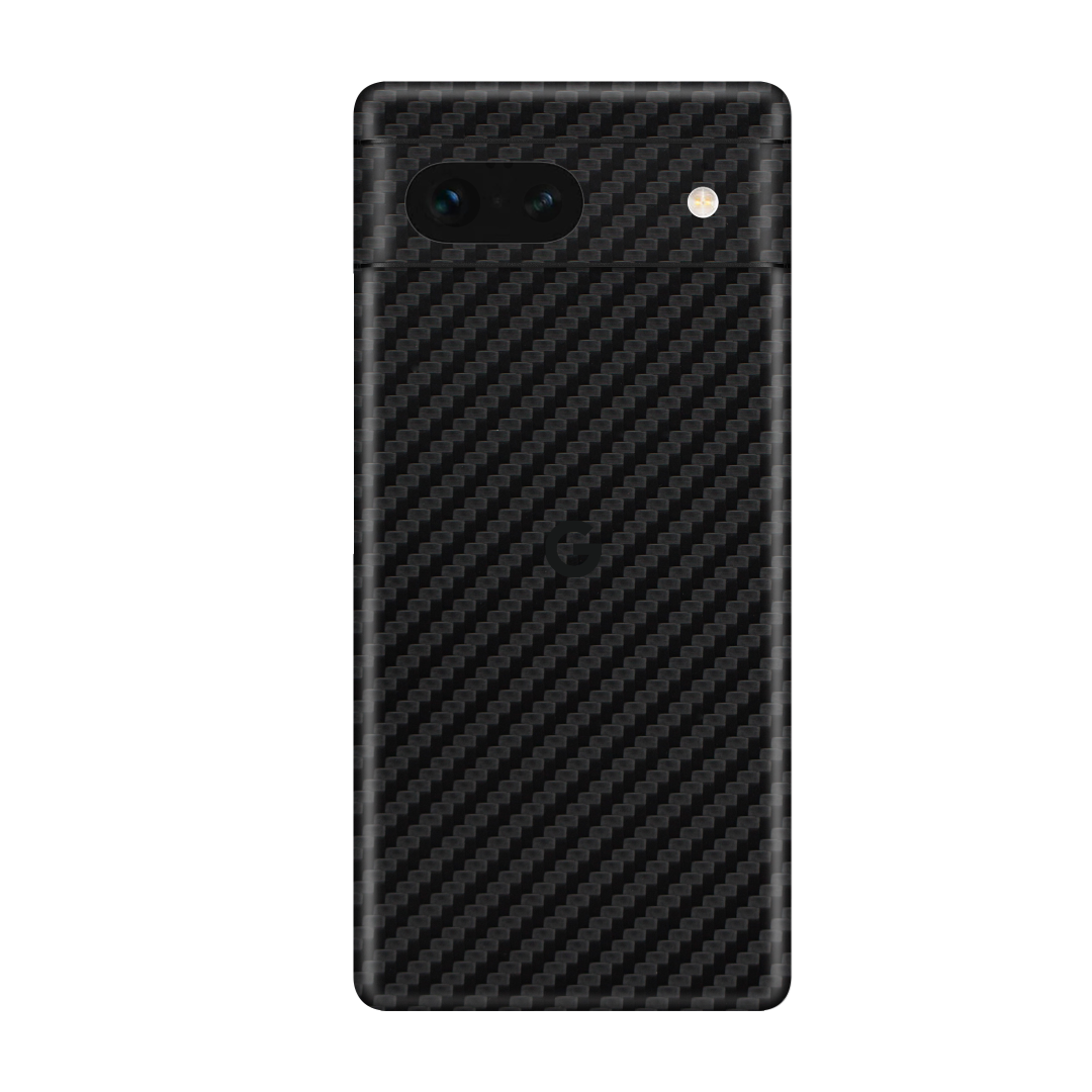 Carbon Fiber Black Skin for Google Pixel 7A