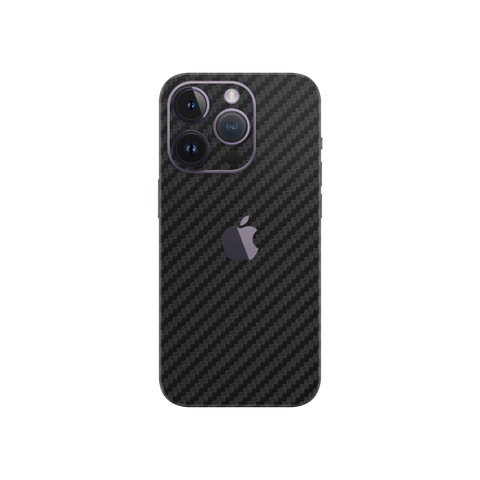 Carbon Fiber Black Skin for IPhone 14 Pro