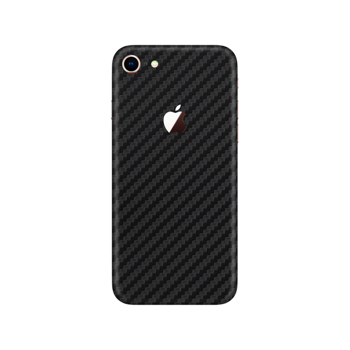Carbon Fiber Black Skin for iPhone SE 2020