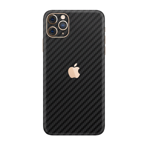 Carbon Fiber Black Skin for iPhone 11 Pro Max