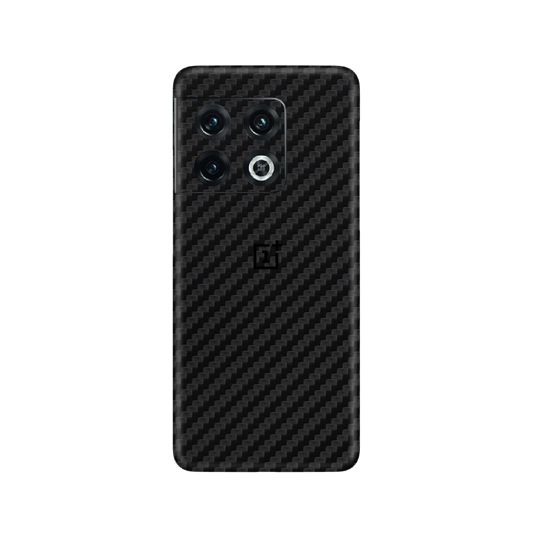 Carbon Fiber Black Skin for OnePlus 10 Pro