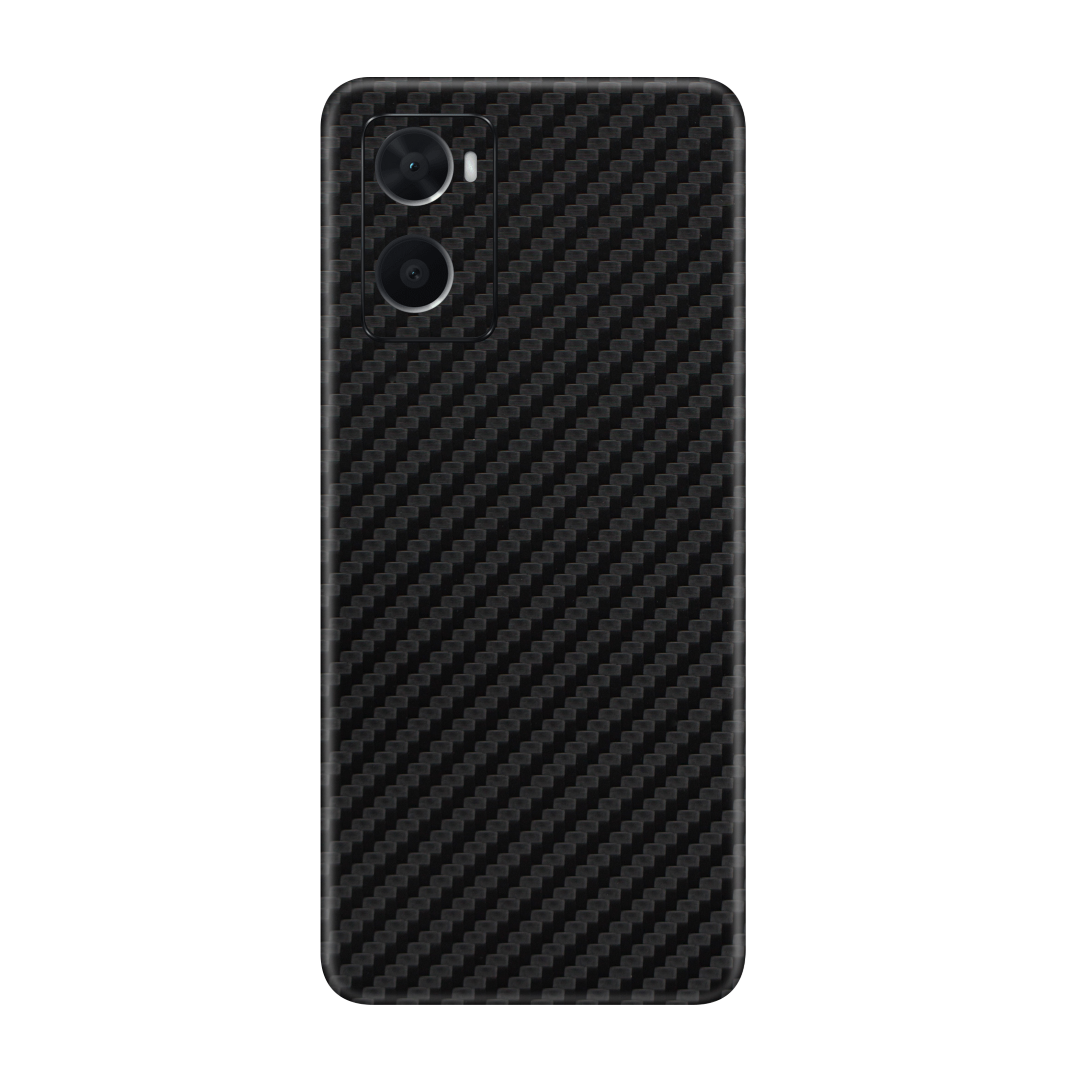 Carbon Fiber Black Skin for Oppo A76