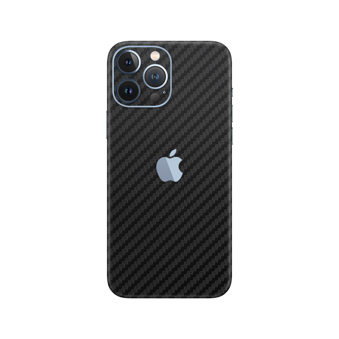 Carbon Fiber Black Skin for iPhone 13 Pro Max