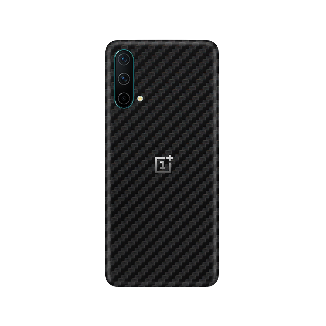 Carbon Fiber Black Skin for OnePlus Nord CE 5G