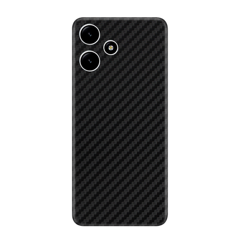 Carbon Fiber Black Skin for Redmi 12 5G