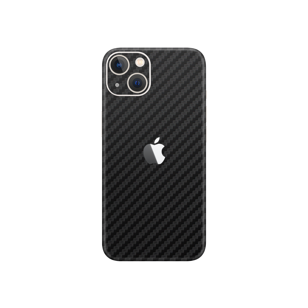 Carbon Fiber Black Skin for iPhone 13