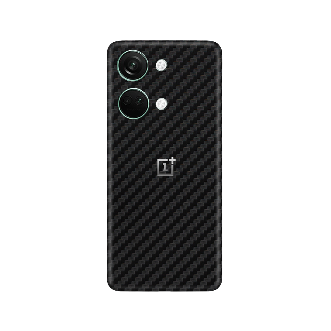 Carbon Fiber Black Skin for OnePlus Nord 3 5G