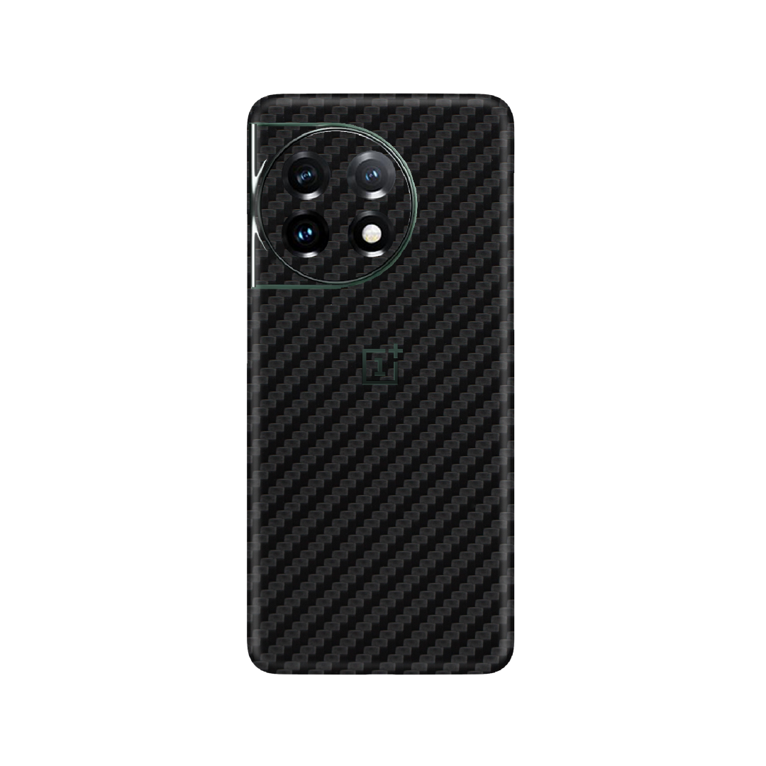 Carbon Fiber Black Skin for OnePlus 11 5G