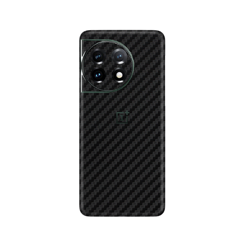 Carbon Fiber Black Skin for OnePlus 11 5G