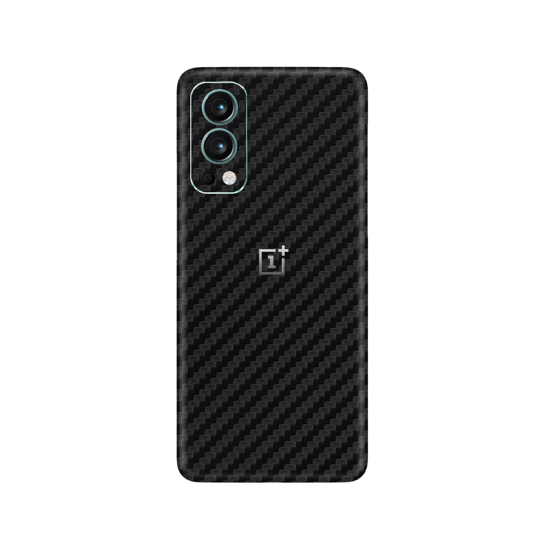 Carbon Fiber Black Skin for OnePlus Nord 2 5G