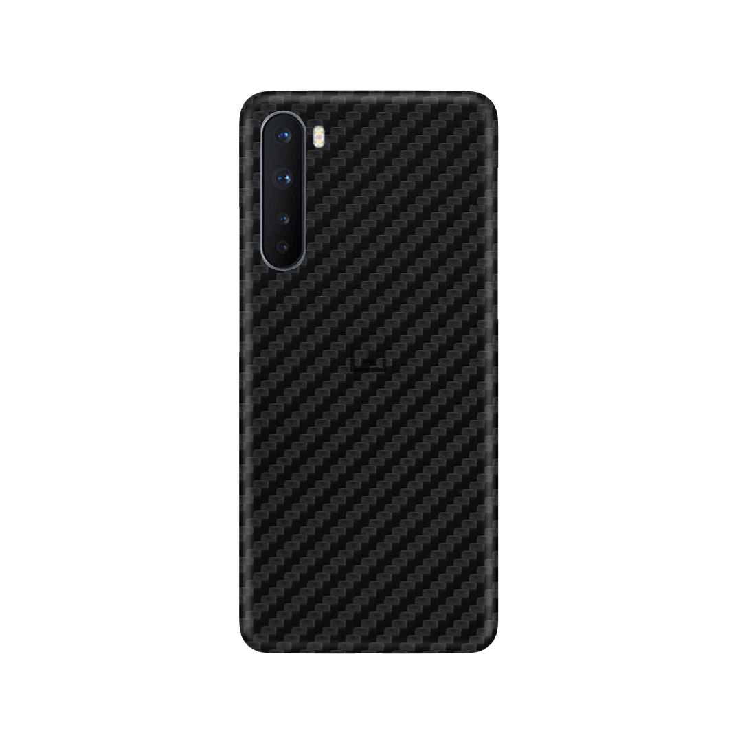 Carbon Fiber Black Skin for OnePlus Nord 5G