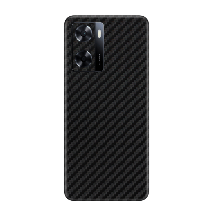 Carbon Fiber Black Skin for Oppo A57 4G