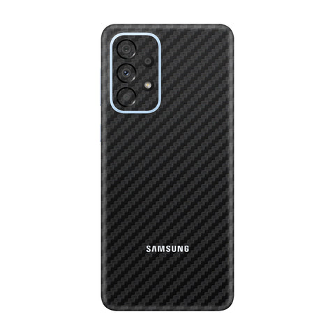 Carbon Fiber Black Skin for Samsung A73