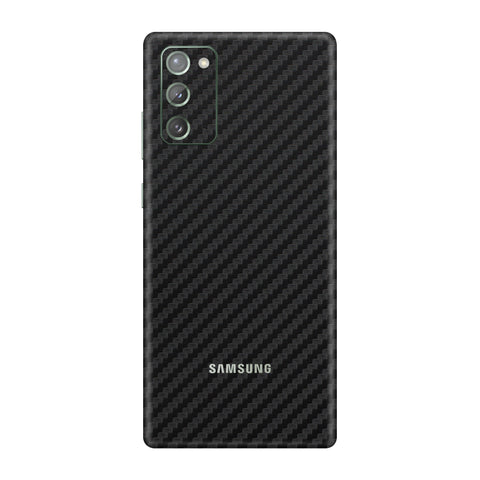 Carbon Fiber Black Skin for Samsung Note 20