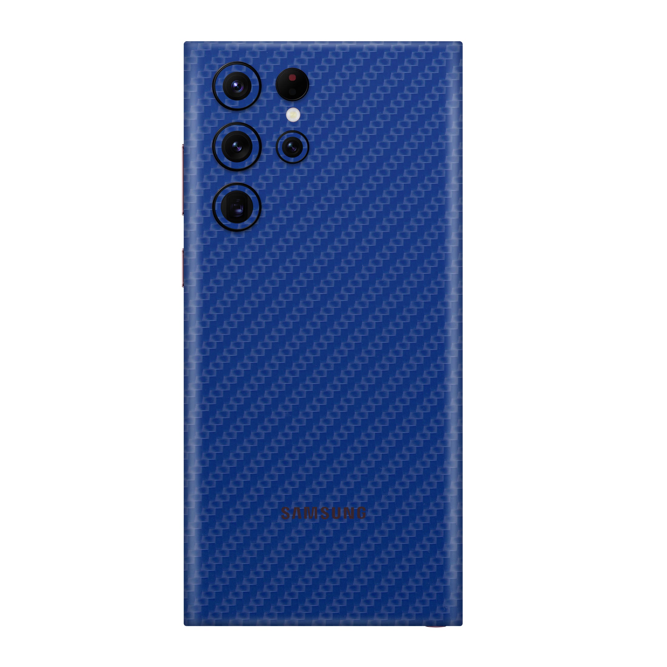 Carbon Fiber Blue Skin for Samsung S23 Ultra
