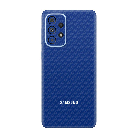 Carbon Fiber Blue Skin for Samsung A33