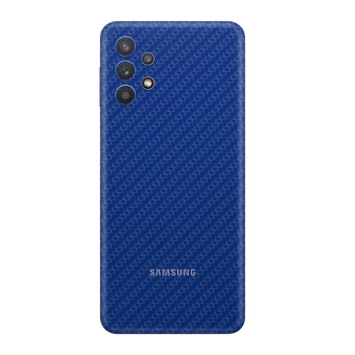 Carbon Fiber Blue Skin for Samsung A32