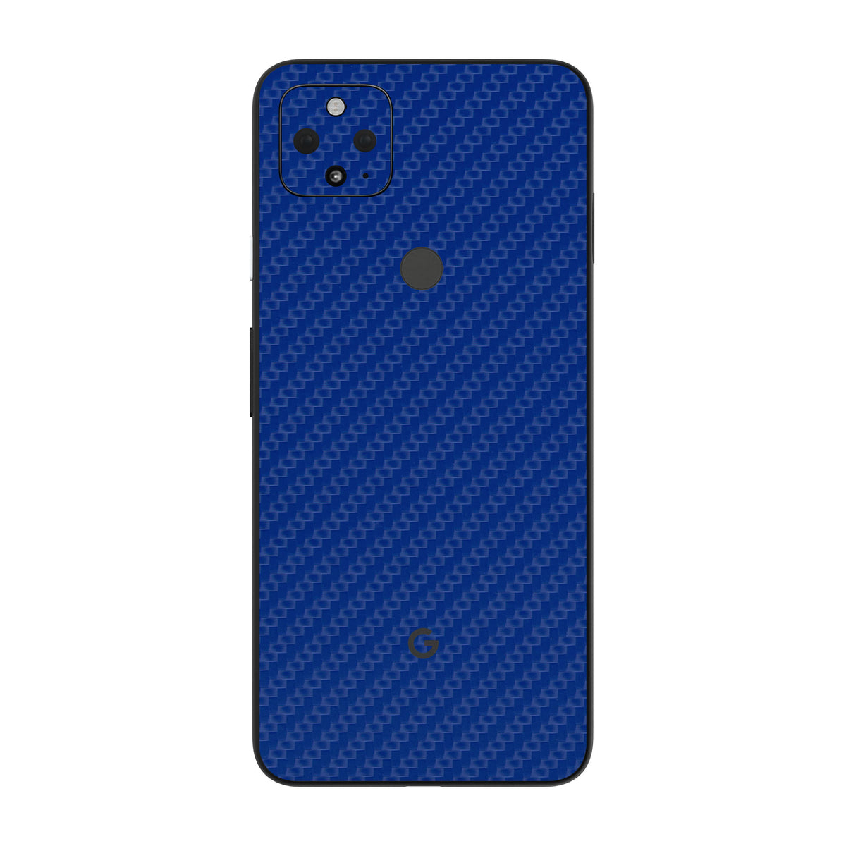 Carbon Fiber Blue Skin for Google Pixel 5