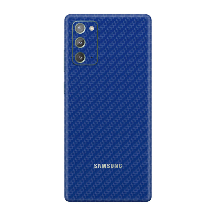 Carbon Fiber Blue Skin for Samsung Note 20