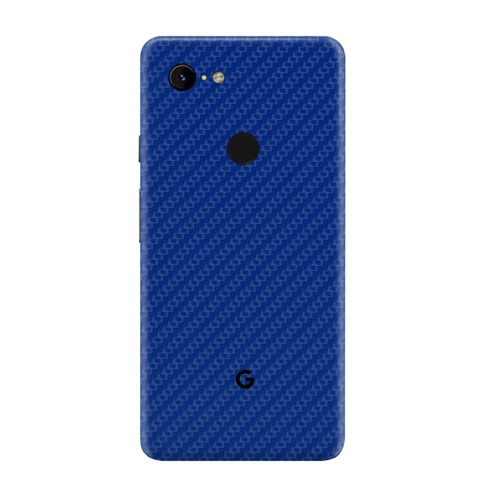 Carbon Fiber Blue Skin for Google Pixel 3A XL