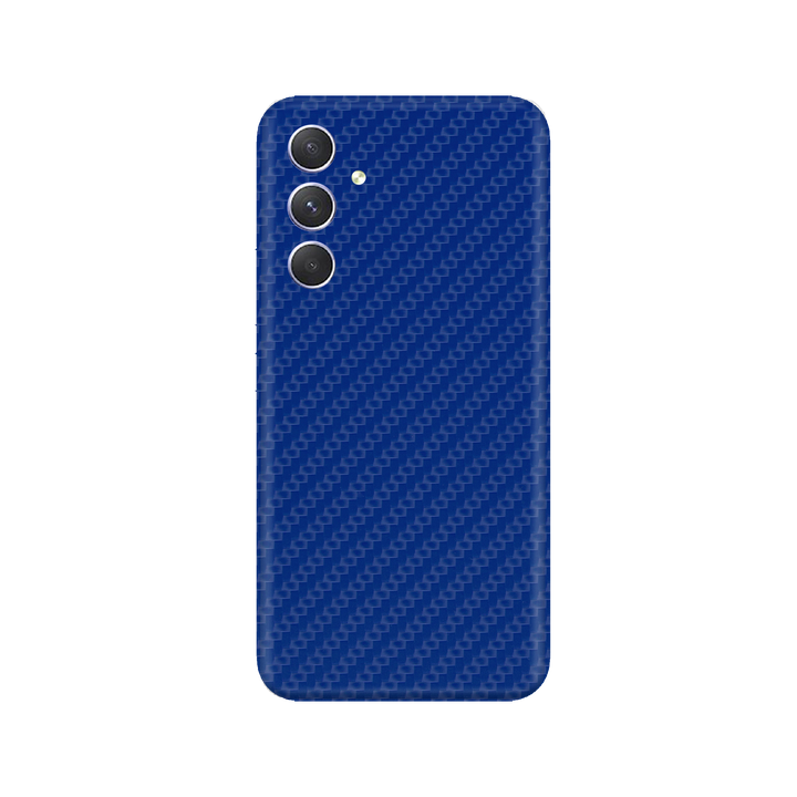 Carbon Fiber Blue Skin for Samsung A34