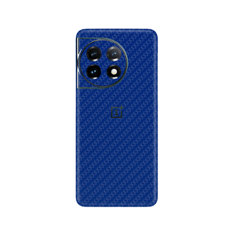 Carbon Fiber Blue Skin for OnePlus 11 5G