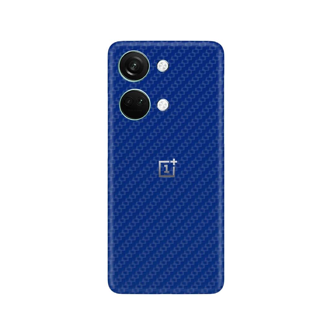 Carbon Fiber Blue Skin for OnePlus Nord 3 5G
