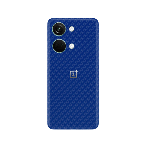 Carbon Fiber Blue Skin for OnePlus Nord 3 5G