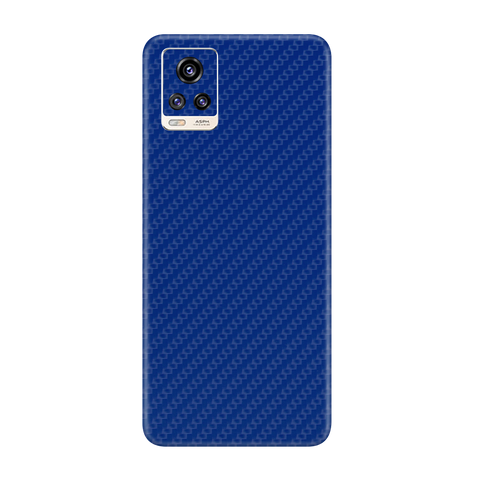 Carbon Fiber Blue Skin for Vivo V20