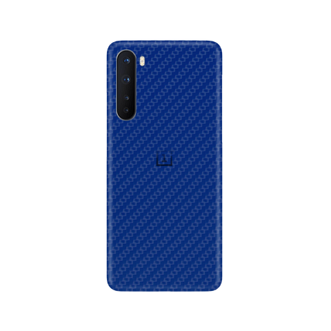 Carbon Fiber Blue Skin for OnePlus Nord 5G