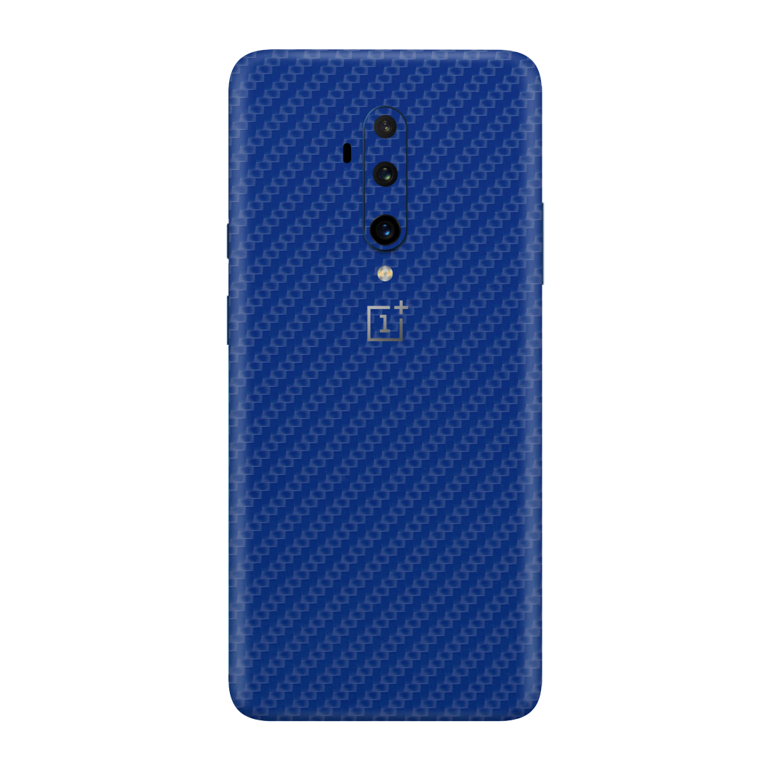 Carbon Fiber Blue Skin for OnePlus 7T Pro