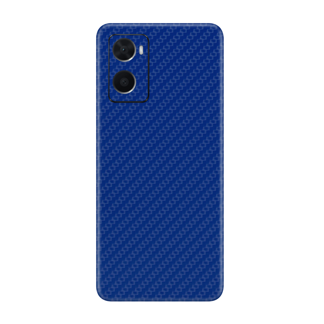 Carbon Fiber Blue Skin for Oppo A96