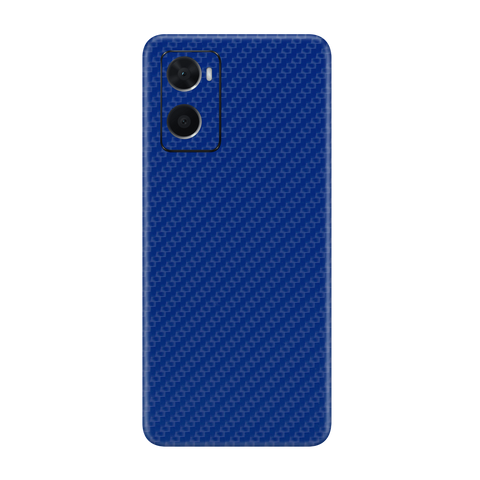 Carbon Fiber Blue Skin for Oppo A96