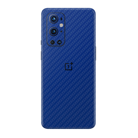 Carbon Fiber Blue Skin for OnePlus 9 Pro