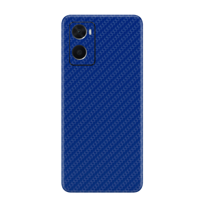 Carbon Fiber Blue Skin for Oppo A76