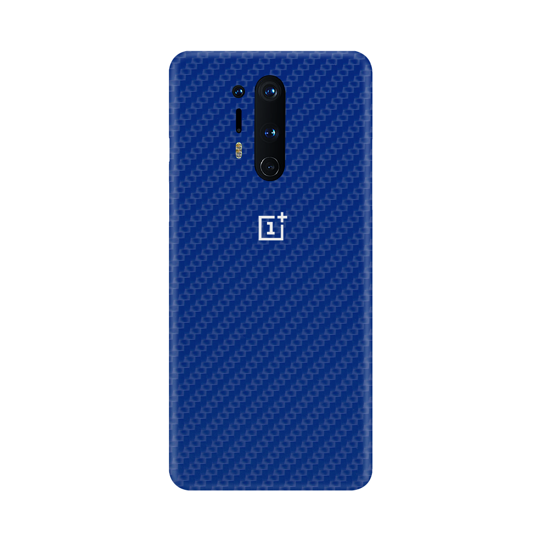 Carbon Fiber Blue Skin for OnePlus 8 Pro