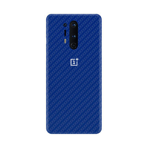 Carbon Fiber Blue Skin for OnePlus 8 Pro