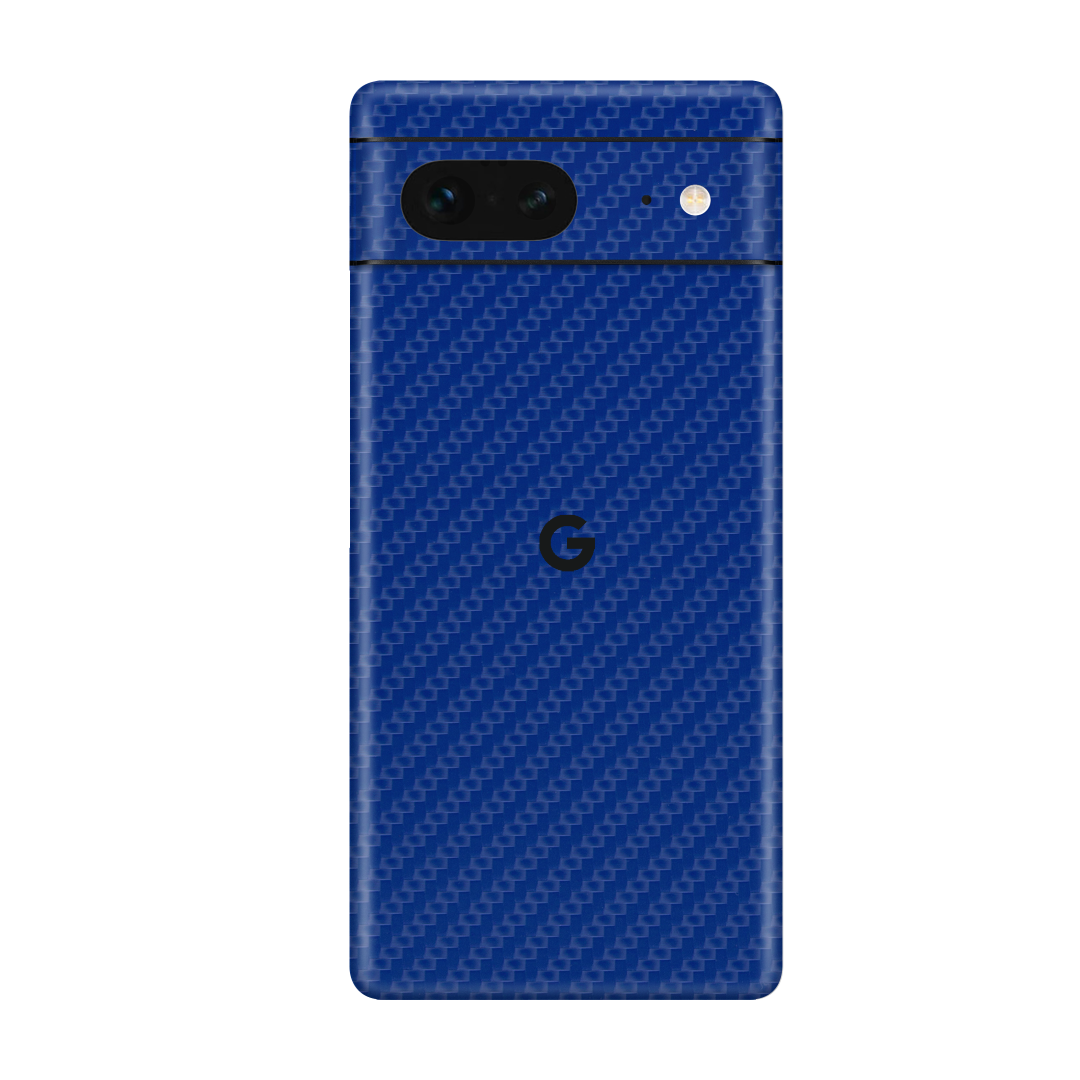 Carbon Fiber Blue Skin for Google Pixel 7