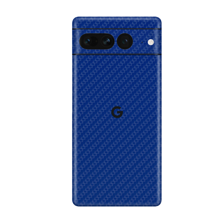 Carbon Fiber Blue Skin for Google Pixel 7 Pro