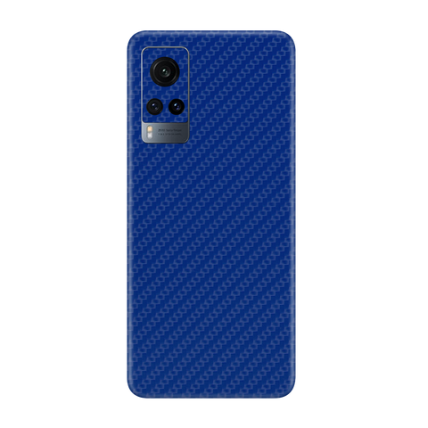 Carbon Fiber Blue Skin for Vivo X60