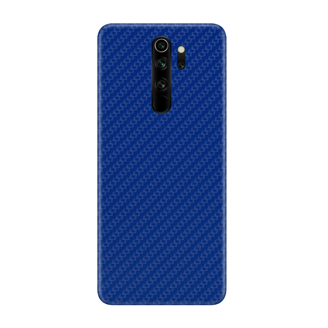 Carbon Fiber Blue Skin for Redmi Note 8 Pro
