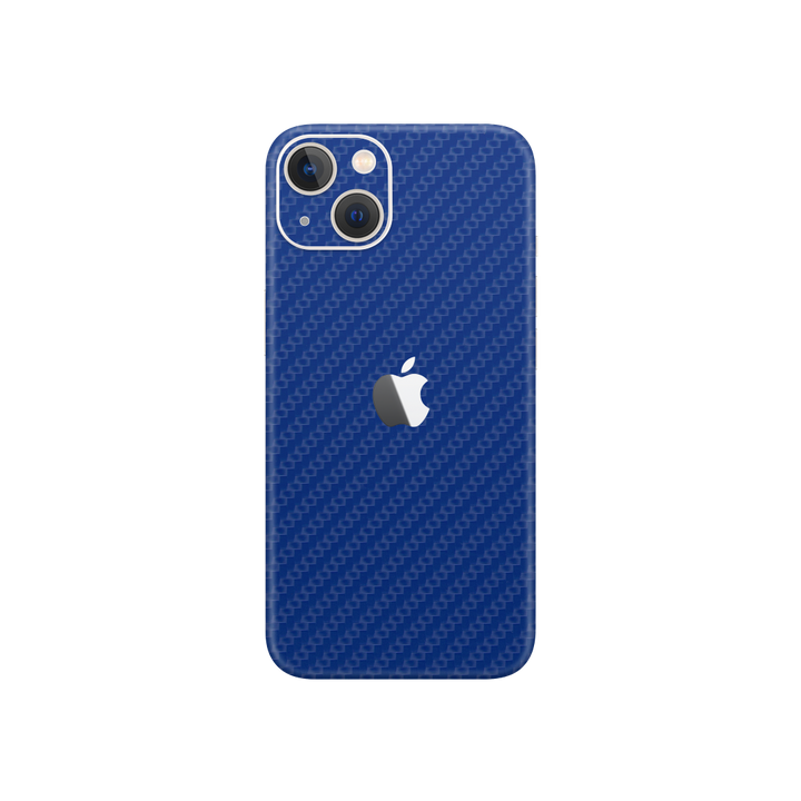 Carbon Fiber Blue Skin for iPhone 13 Mini