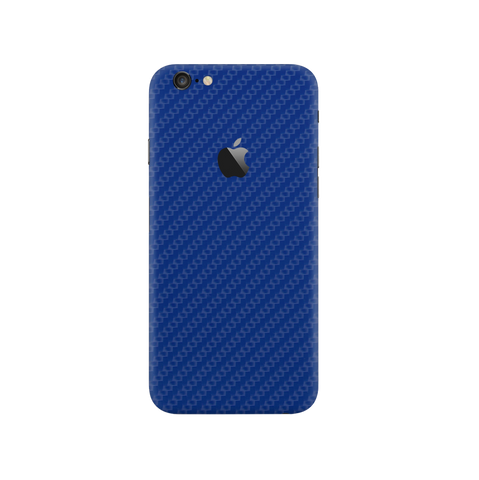 Carbon Fiber Blue Skin for iPhone 6/6s Plus