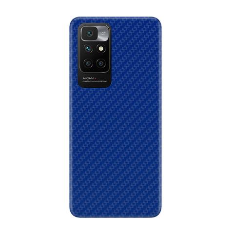 Carbon Fiber Blue Skin for Redmi Note 10