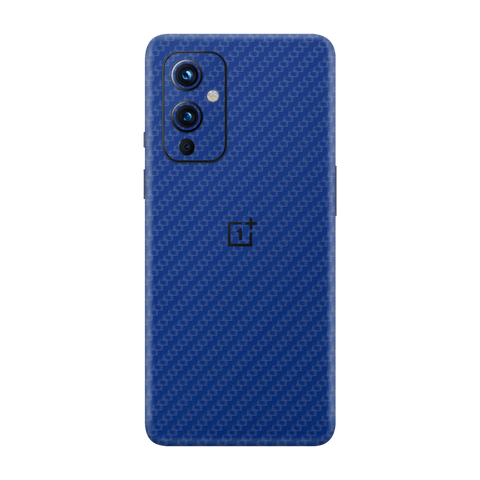 Carbon Fiber Blue Skin for OnePlus 9