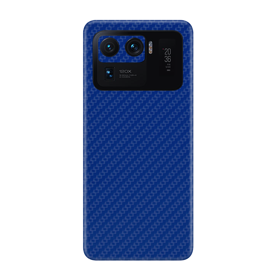 Carbon Fiber Blue Skin for MI Note 10 Lite