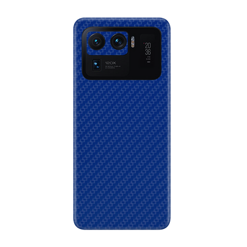 Carbon Fiber Blue Skin for MI Note 10 Lite